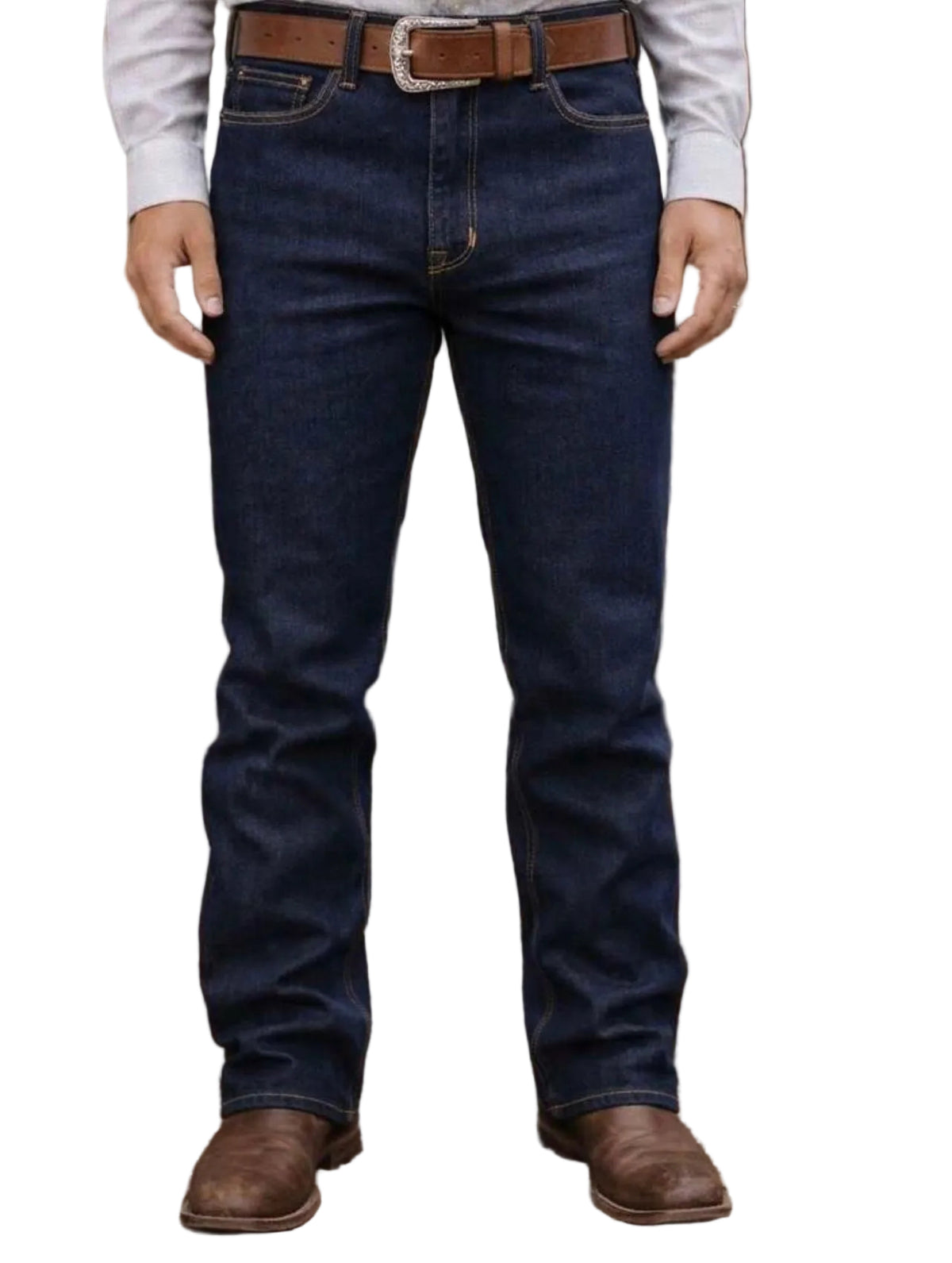 Calça Jeans Masculina Em Denim