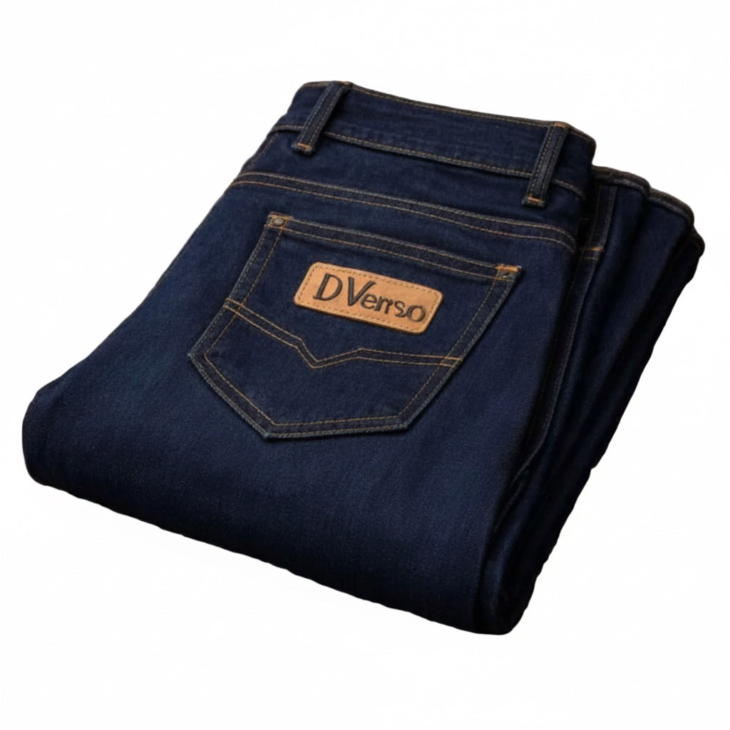 Calça Jeans Masculina Em Denim
