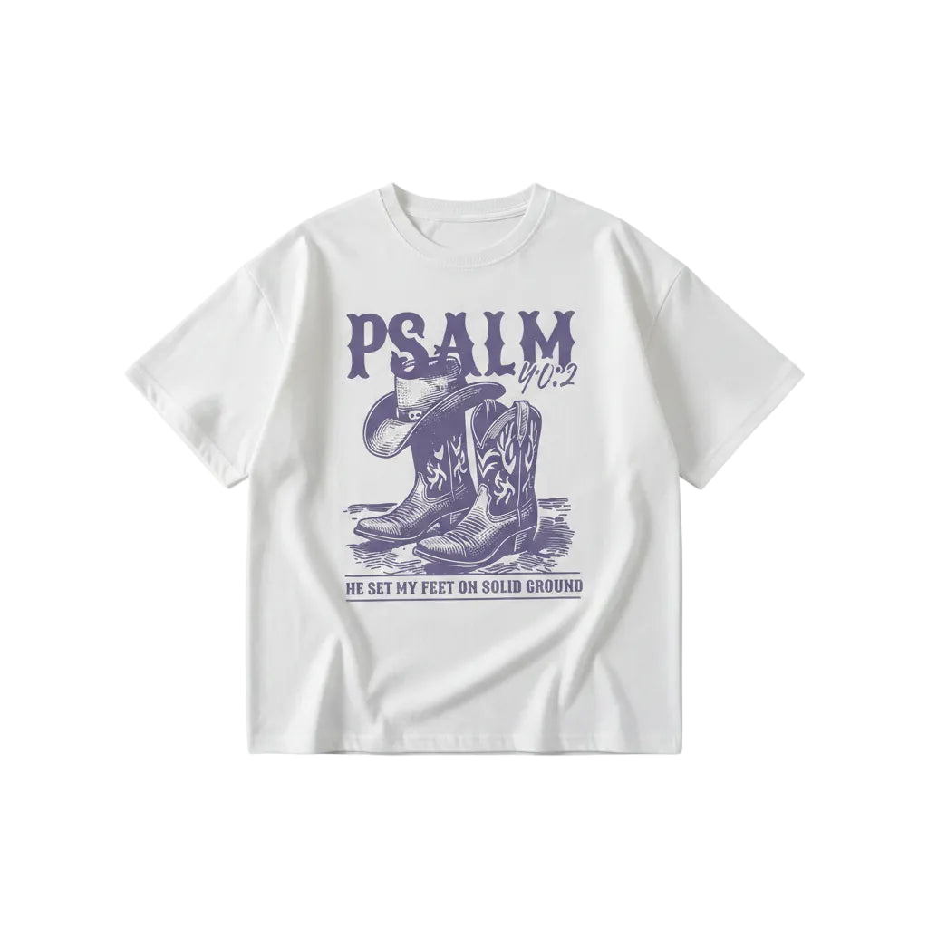 Camiseta Estonada Estampa Western