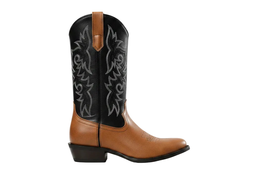 Bota Western Chic Boho Bordada
