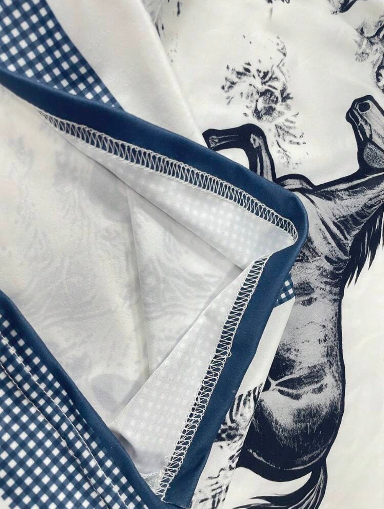 Topper Casual Estampa de Cavalo