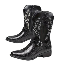 Bota Western Crocodile Escamada