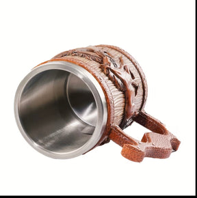 Caneca Térmica Design Cavalo em Alto Relevo