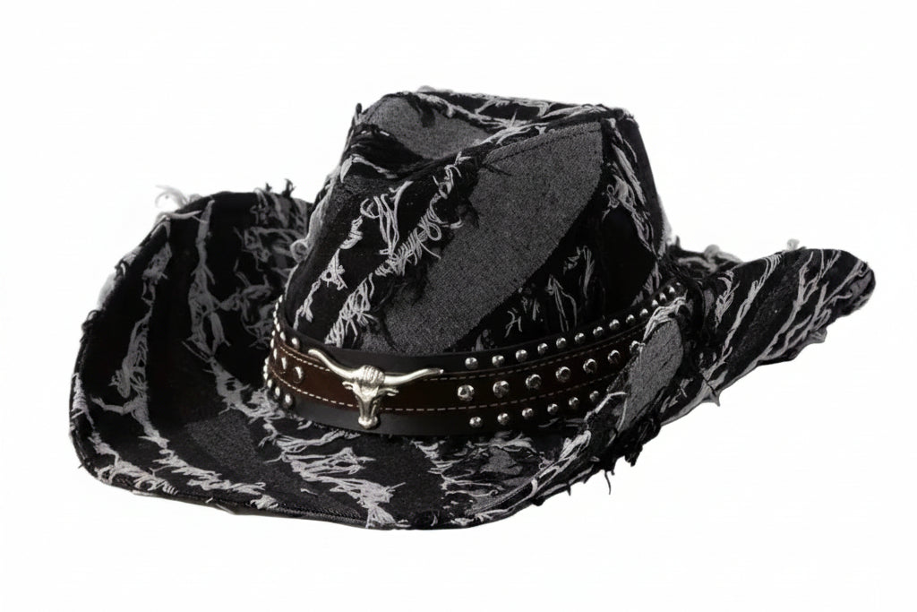 Chapéu Cowboy Americano Ocidental  com Franjas