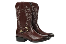 Bota Western Crocodile Escamada