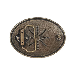 Fivela de Cinto Bronze Vintage a Orar