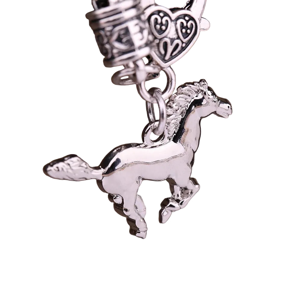 Pulseira Feminina Punk Cavalo
