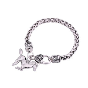 Pulseira Feminina Punk Cavalo