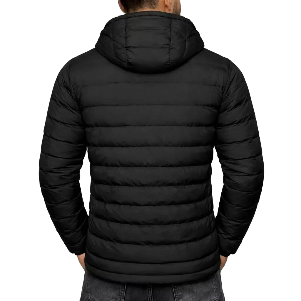 Jaqueta Puffer com Capuz