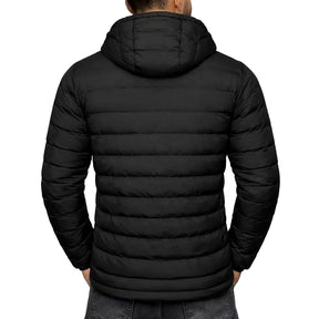 Jaqueta Puffer com Capuz