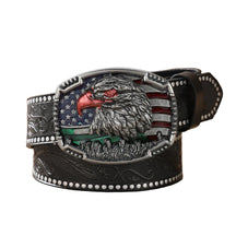 Cinto Cowboy Ocidental Fivela Águia Americana