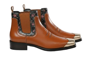 Bota Chelsea Maverick Bico Fino Com Metal