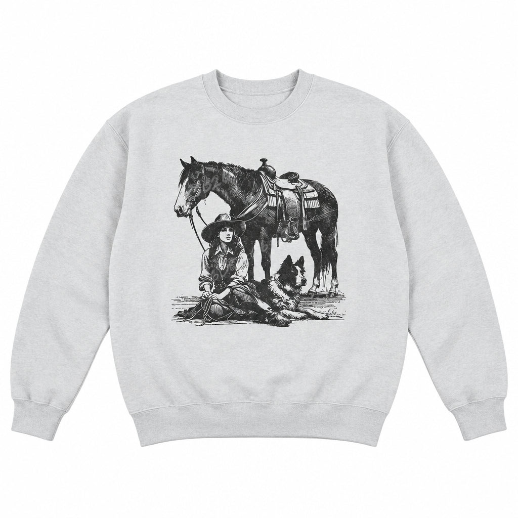 Moletom Feminino Oversized Western