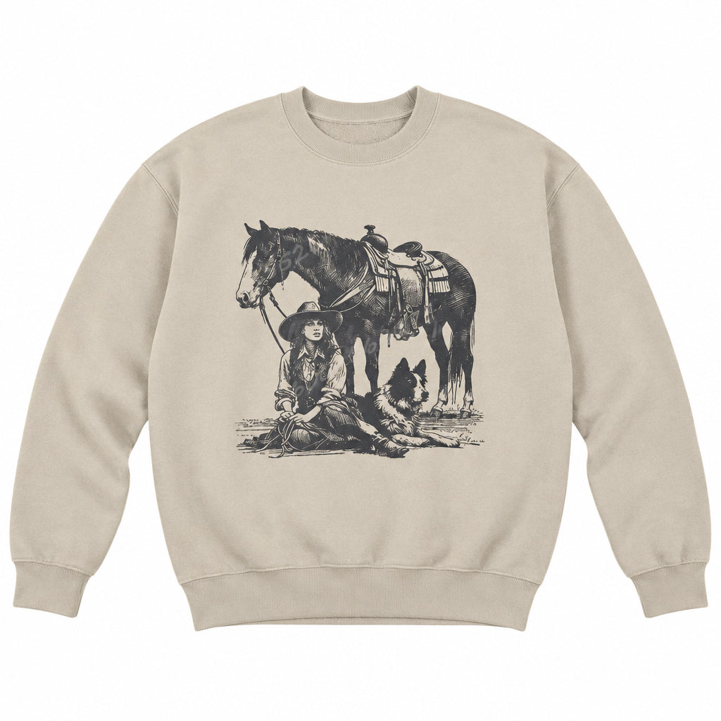 Moletom Feminino Oversized Western