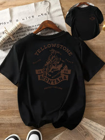 Camiseta Yellowstone Montana