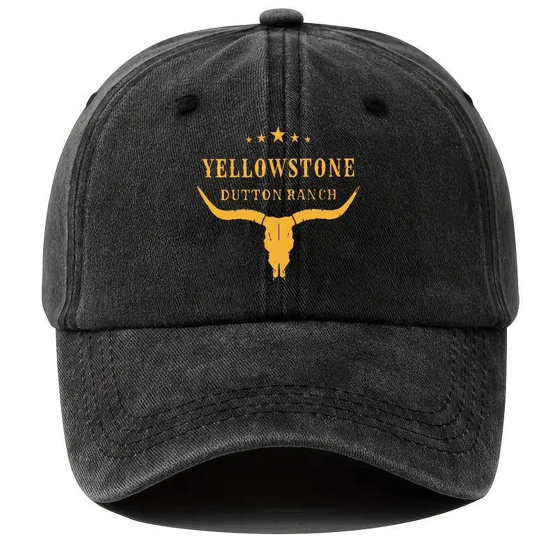 Boné Ajustável Retrô Yellowstone Dutton Ranch