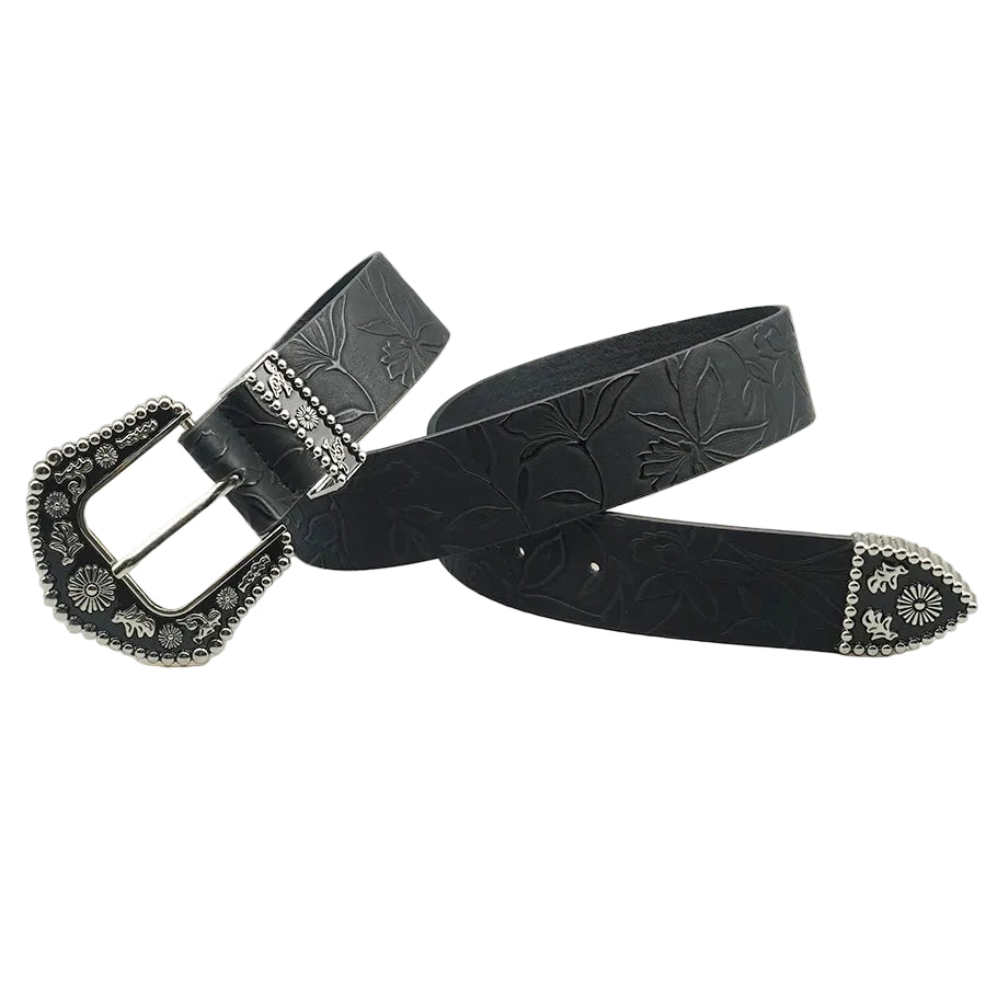 Cinto Feminino Ocidental Esculpido