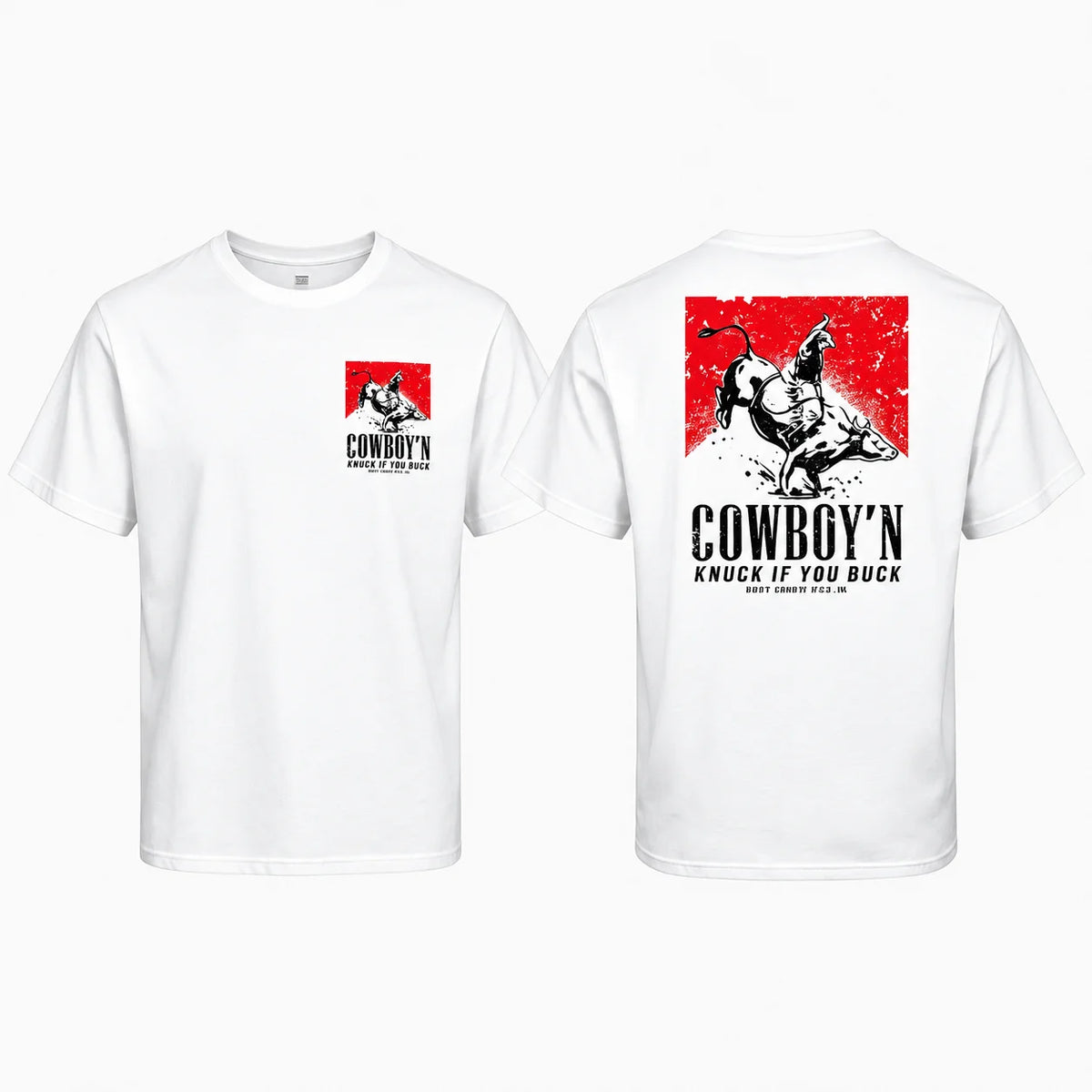 Camiseta Oversized Estilo Cowboy