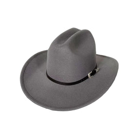 Chapéu Cowboy Vintage Unissex – Aba Larga de Couro