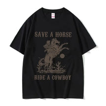 Camiseta Unissex Com Estampa De Vaqueiro