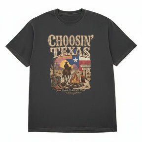 Camiseta Country Feminina Texas Vintage