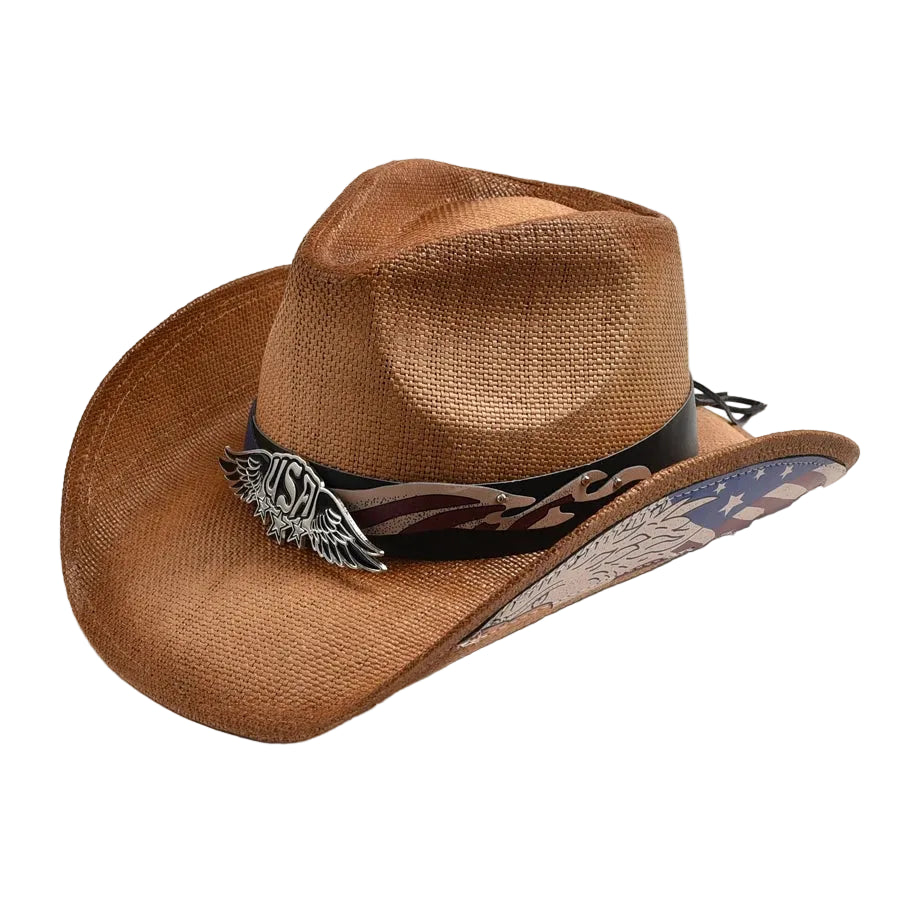 Chapéu Cowboy Palha Ocidental EUA