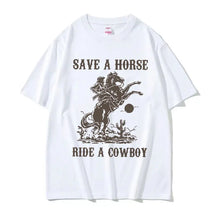 Camiseta Unissex Com Estampa De Vaqueiro