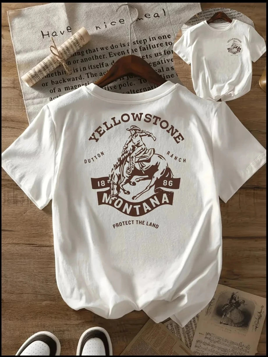 Camiseta Yellowstone Montana